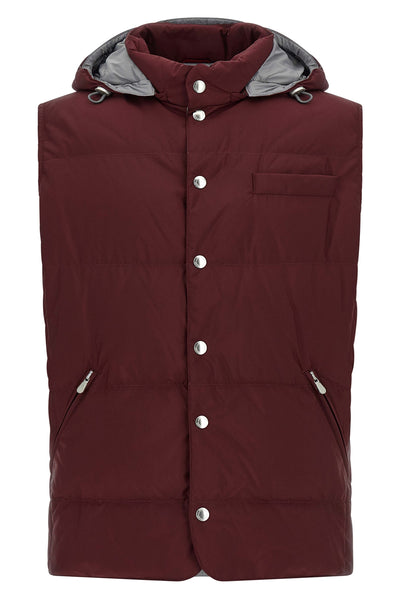BRUNELLO CUCINELLI M the brunello cucinelli goose feather padded vest