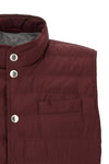 brunello cucinellis feather padded vest