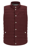 brunello cucinellis feather padded vest