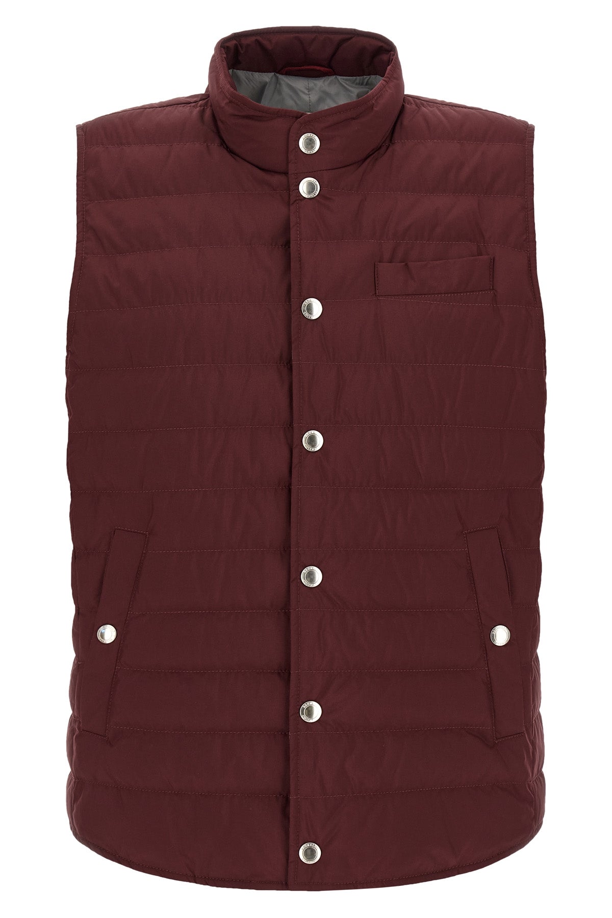 brunello cucinellis feather padded vest