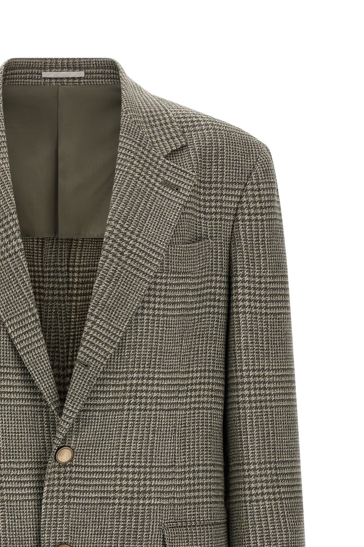 the brunello cucinelli single-breasted blazer