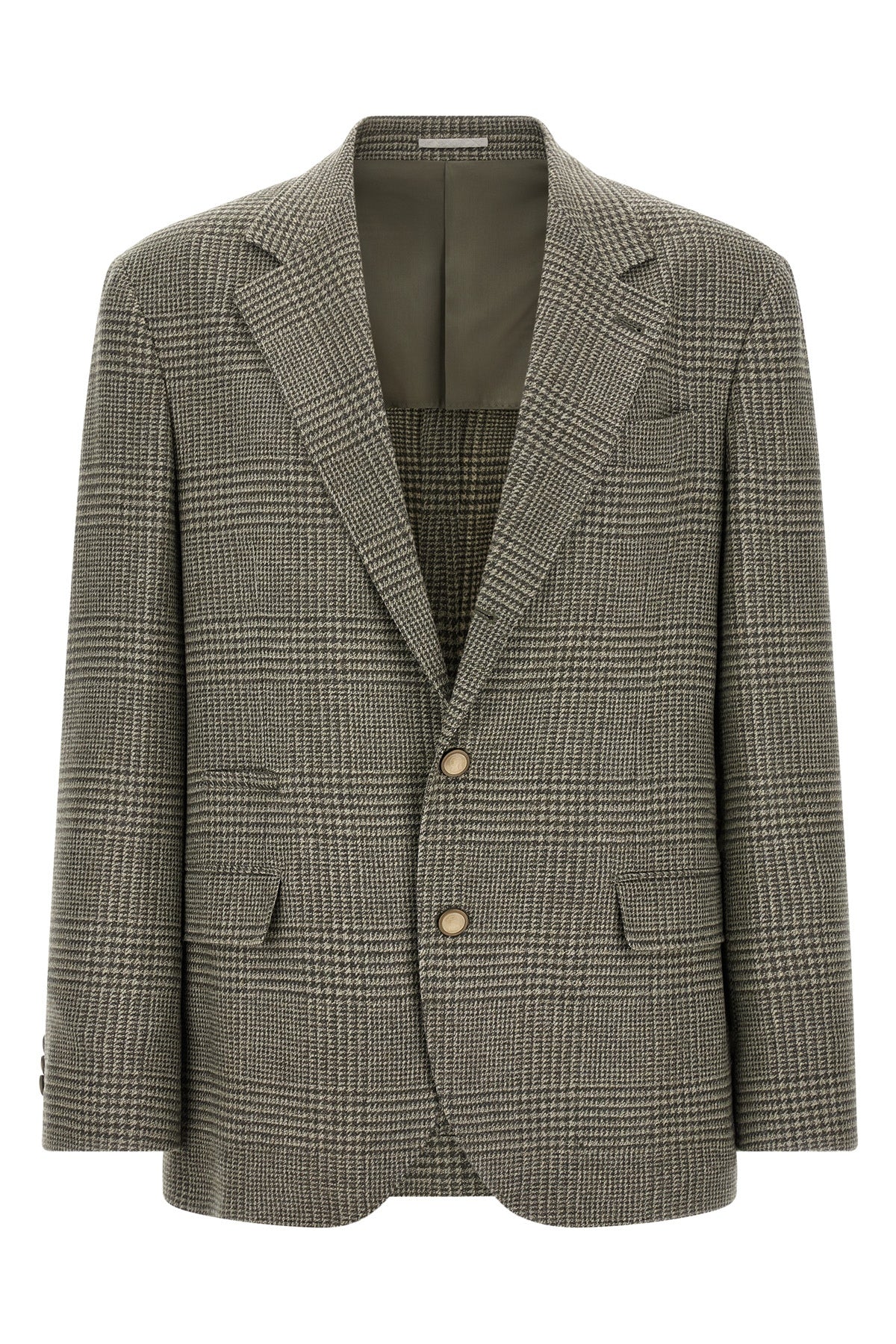 the brunello cucinelli single-breasted blazer