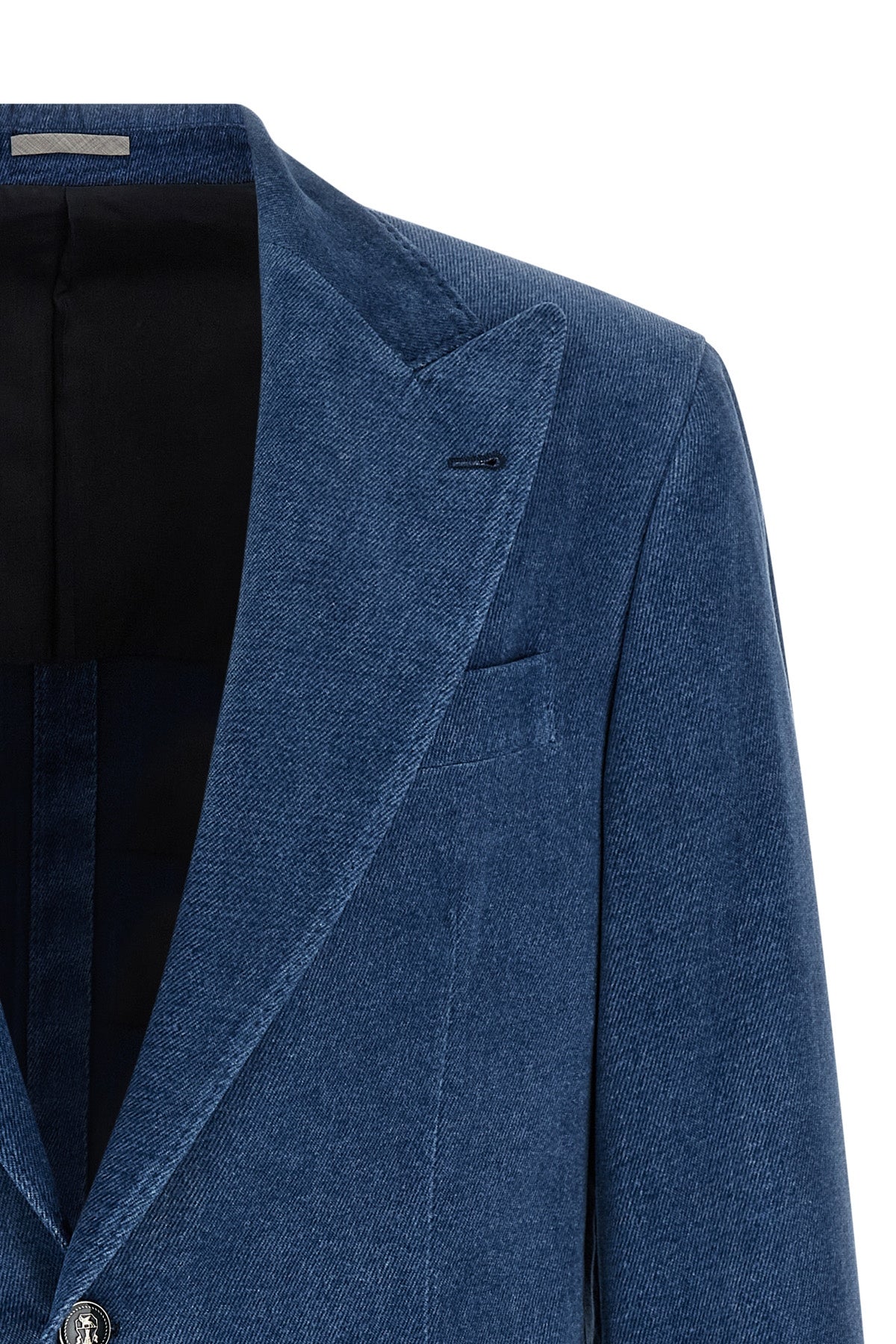 the single-breasted blazer brunello cucinelli tailor