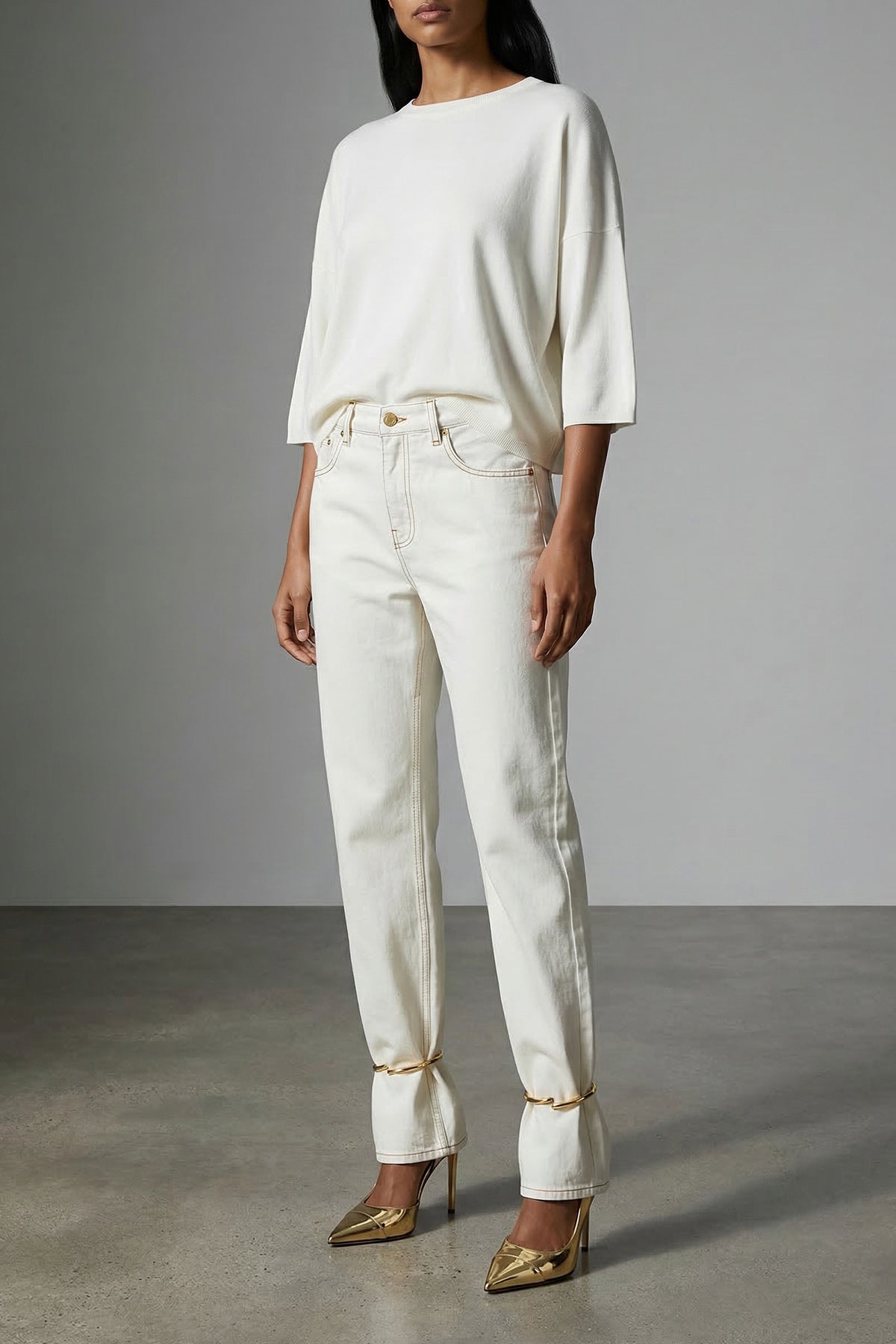cotton and cashmere blend sweater