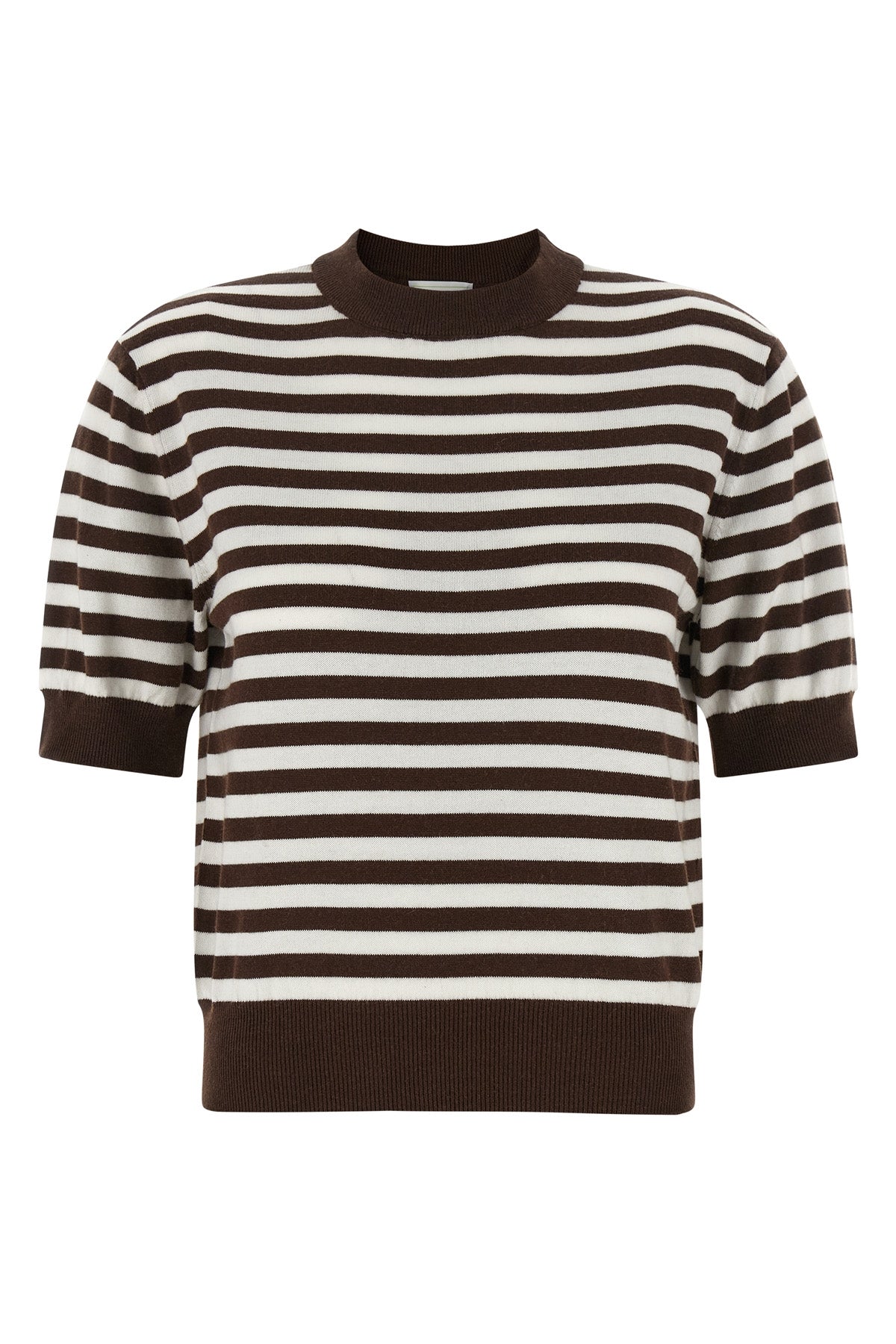 be motivated striped cotton and cashmere blend sweater