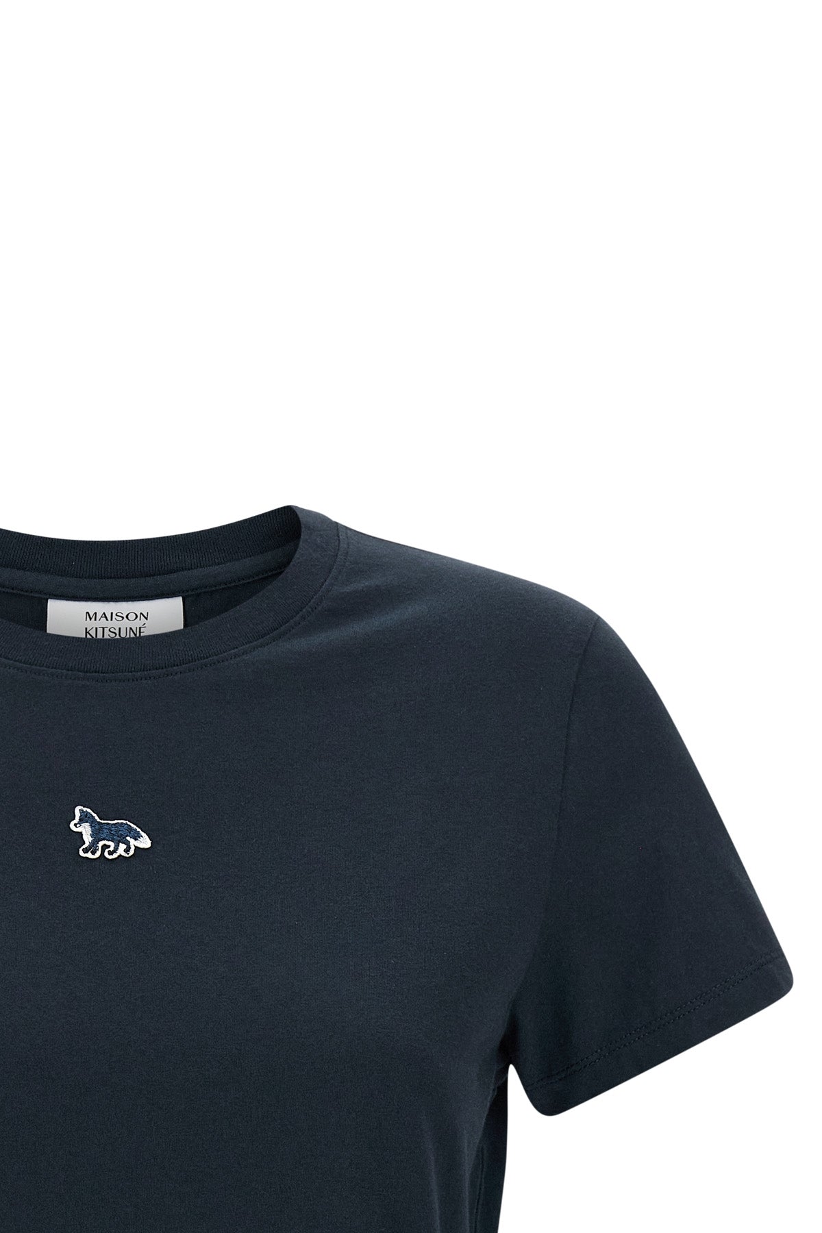 embroidered cotton t-shirt