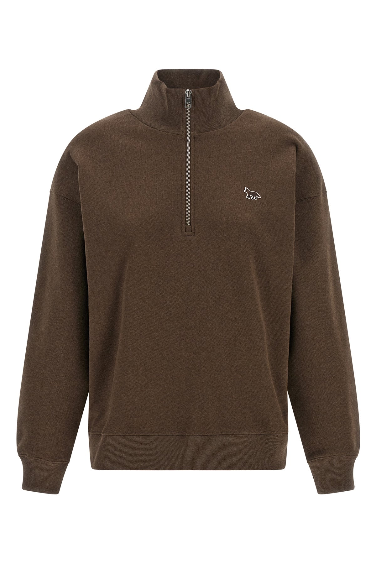 the maison kitsuné sweatshirt redefines casual wear through a pure organic cotto