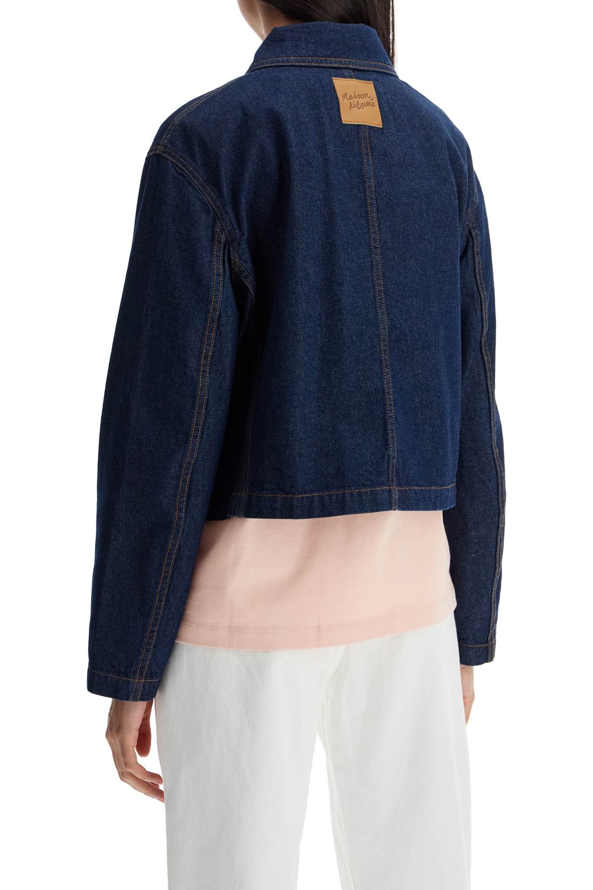 cropped denim jacket for women