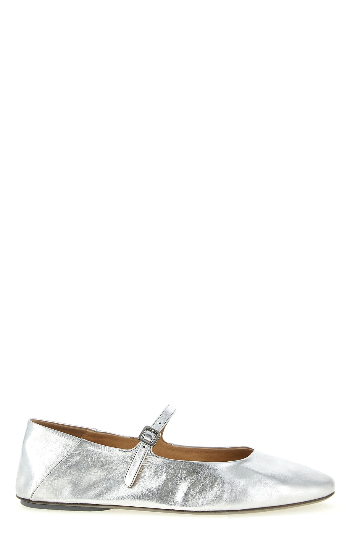 strascico ballet flats in rag laminated leather