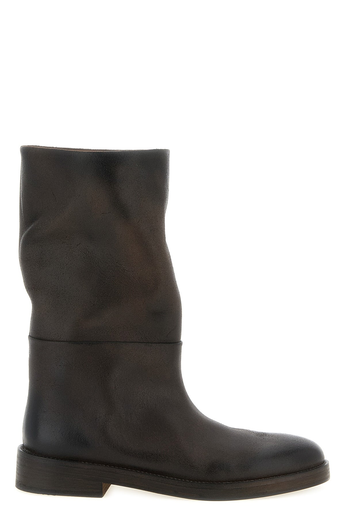 the tubetto marsèll boots define a deconstructed aesthetic through a fluid sil