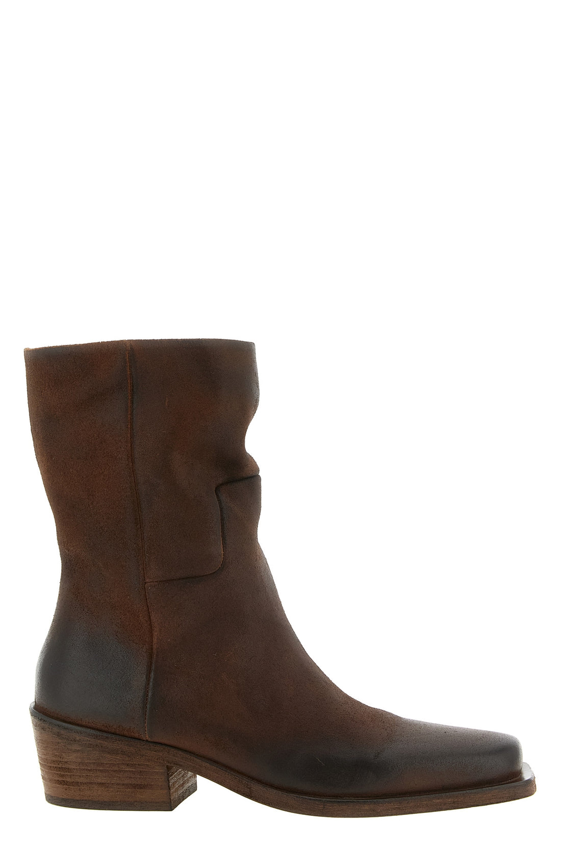 MARSÈLL 38 the texan marsèll tex ankle boots redefine the western aesthetic through a dec