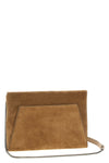 suede clutch bag