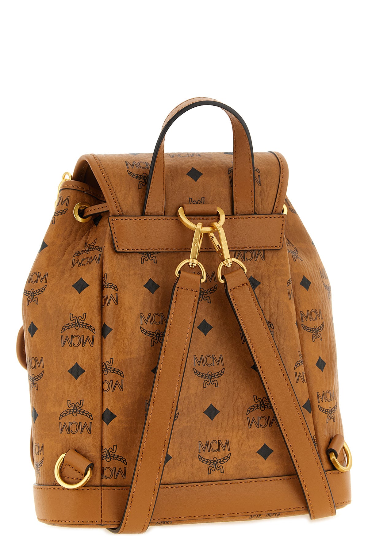 the mcm aren mini backpack redefines the codes of contemporary leather goods t