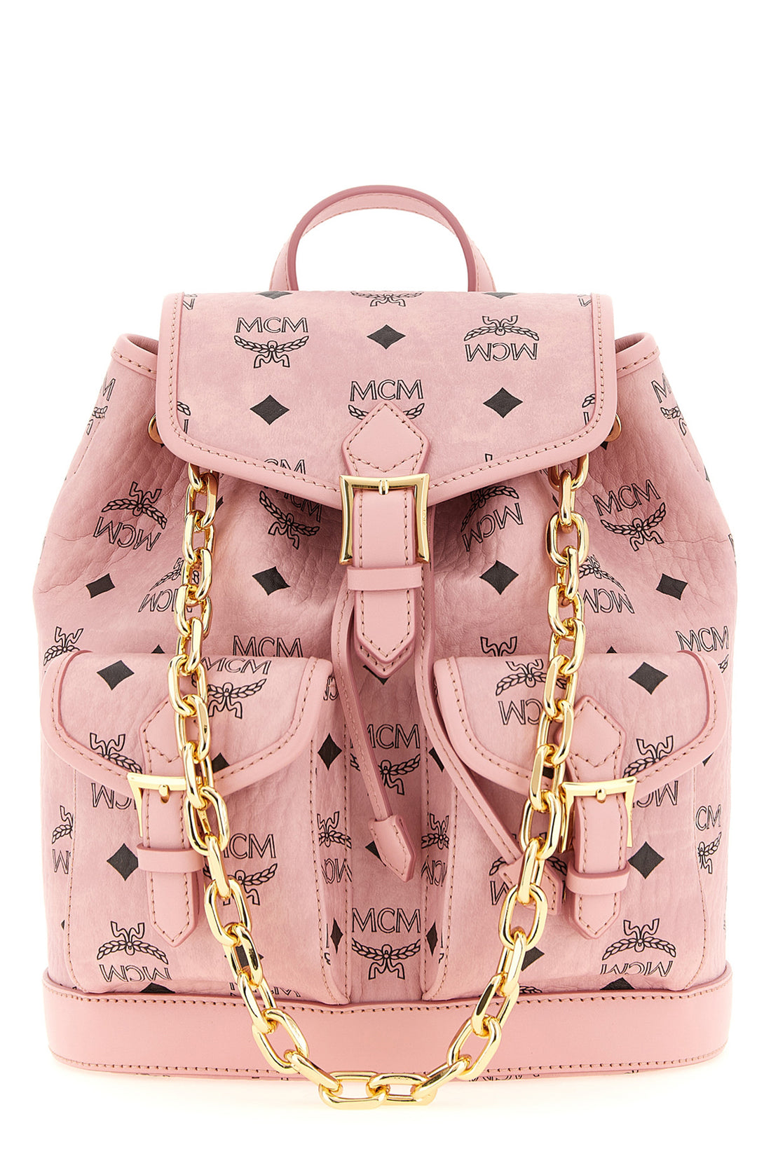 MCM OS the mcm aren mini backpack redefines the codes of the daily accessory through