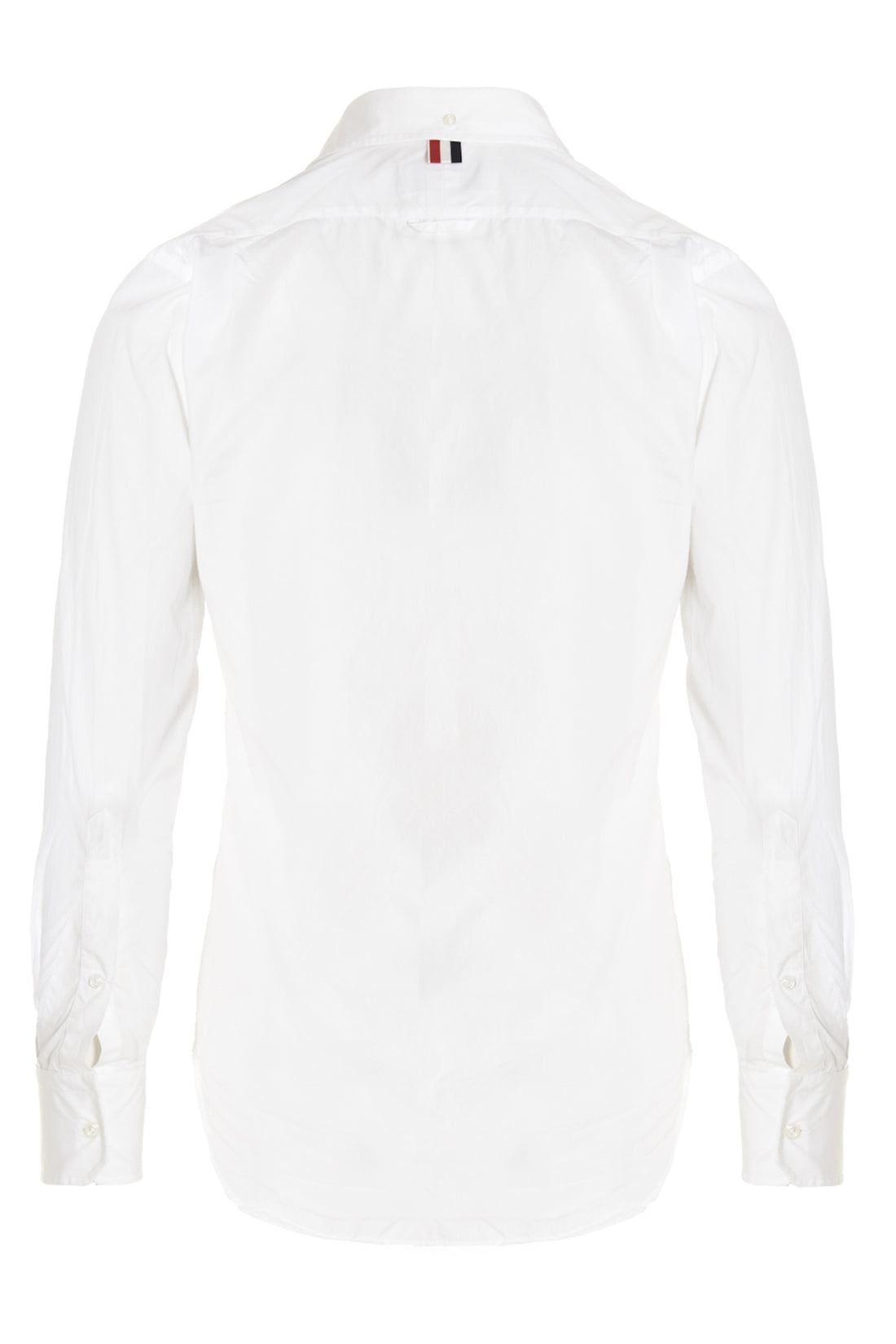 THOM BROWNE 2 solid cotton poplin shirt