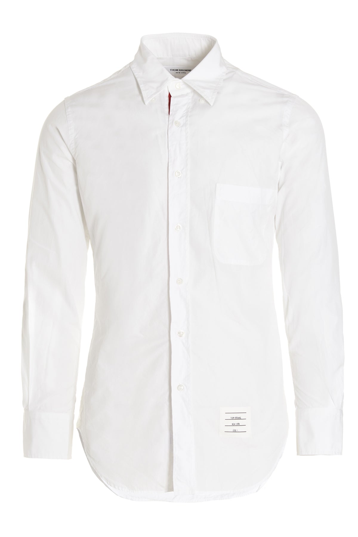 solid cotton poplin shirt
