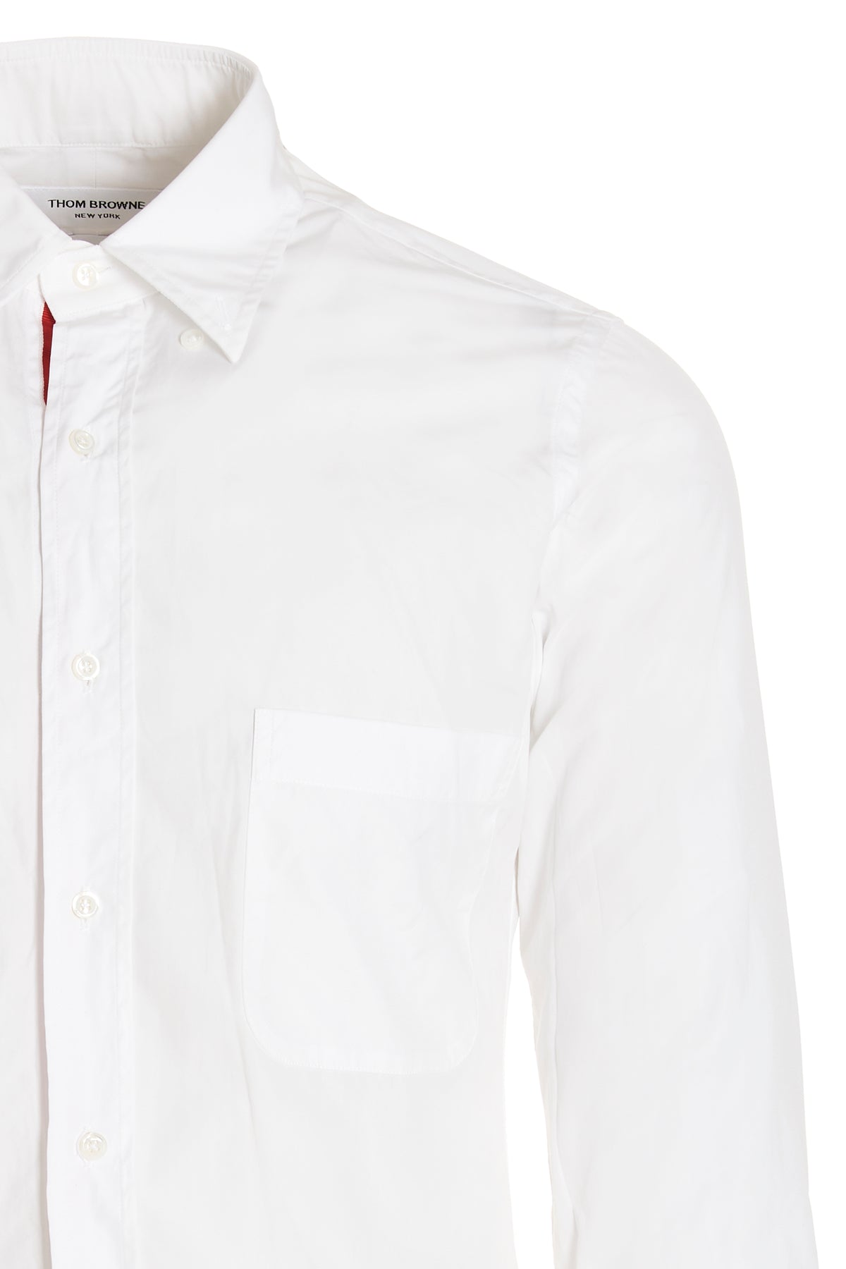 solid cotton poplin shirt