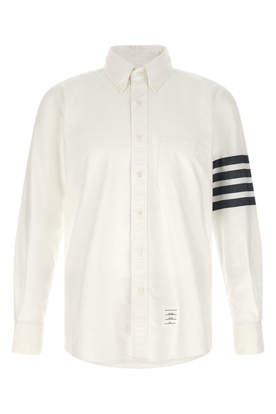 the thom browne shirt establishes a rigorous approach to contemporary tailoring