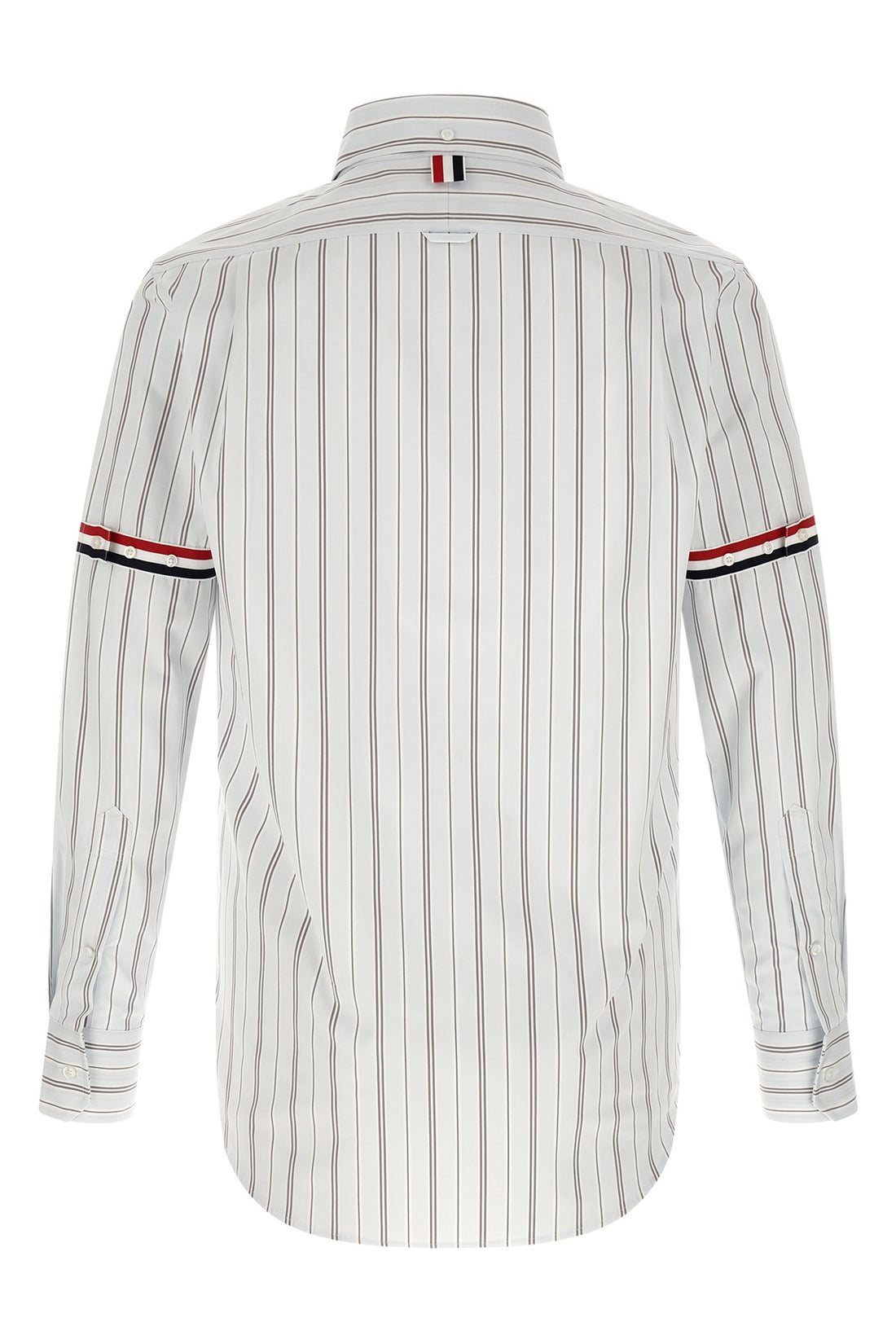 THOM BROWNE 2 the thom browne wide-striped yarn-dyed poplin shirt