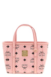 x-mini toni shopping bag in visetos monogram canvas and tassel detail