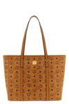 medium toni shopping bag in visetos monogram canvas and tassel
