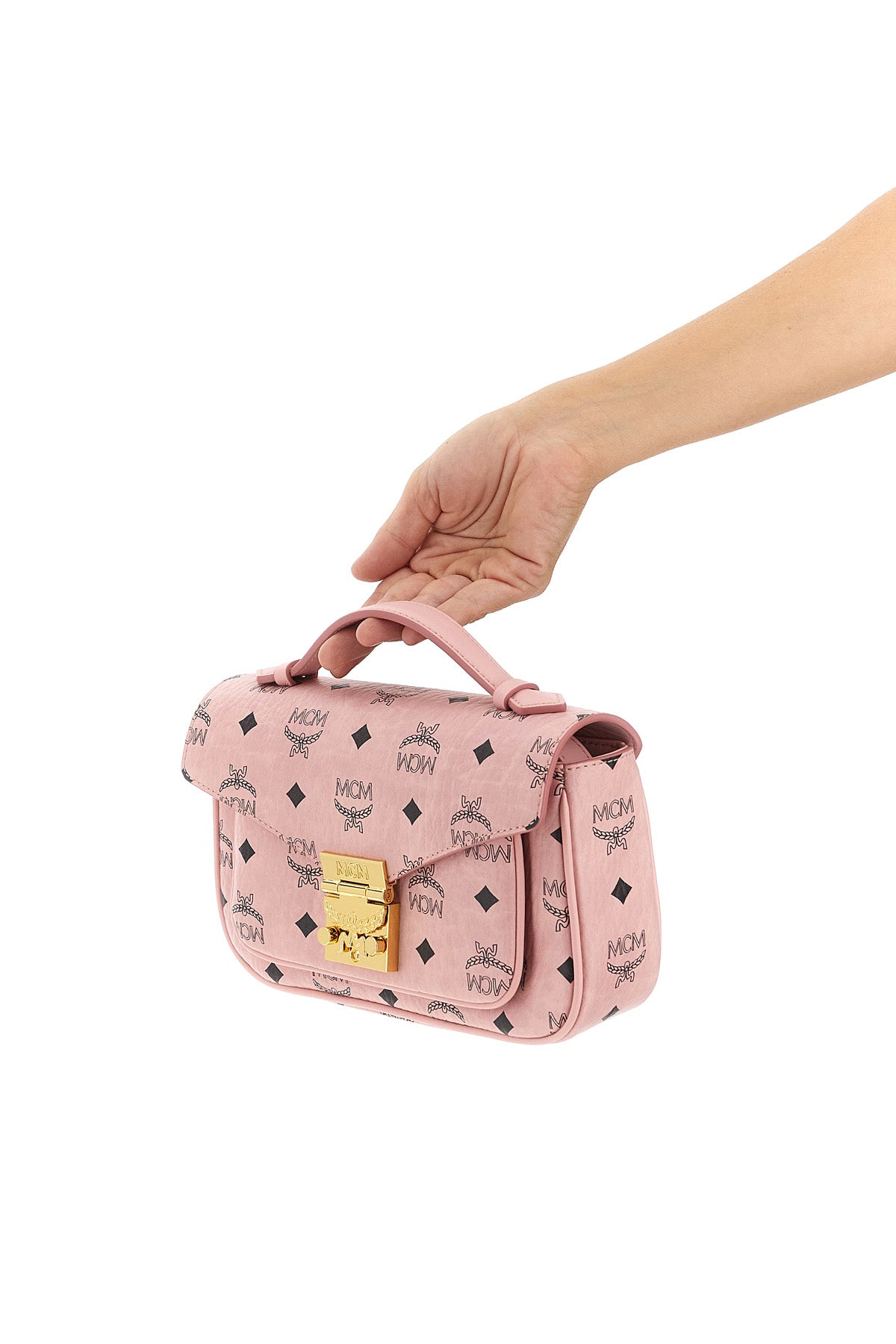 medium tracy crossbody bag in visetos monogram canvas
