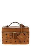 the mcm aren crossbody bag defines a structured silhouette inspired by classic