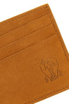 suede card holder