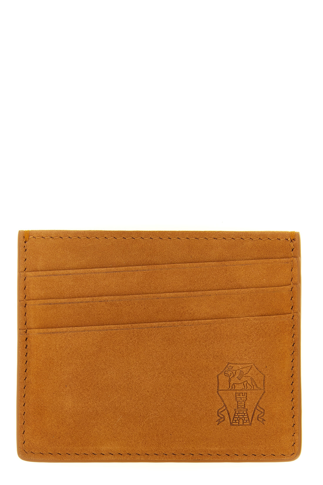 BRUNELLO CUCINELLI OS suede card holder