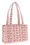 aren school tote shoulder bag in visetos monogram canvas