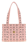 aren school tote shoulder bag in visetos monogram canvas