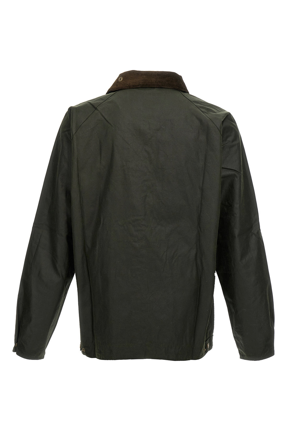 BARBOUR L short bedale waxed cotton jacket