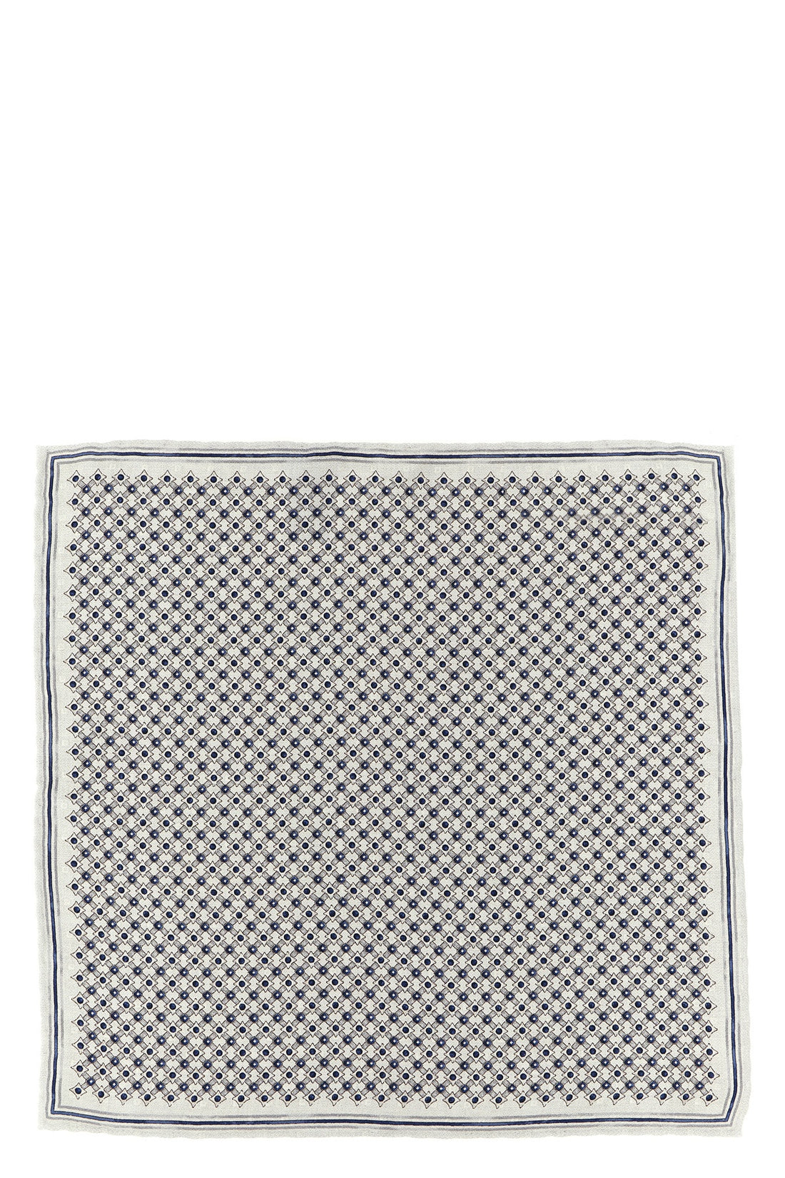 BRUNELLO CUCINELLI OS double face silk pocket square