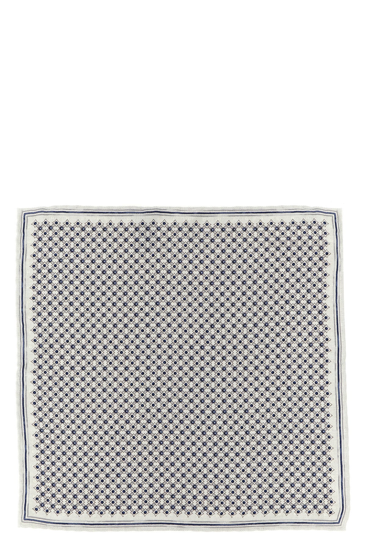 double face silk pocket square