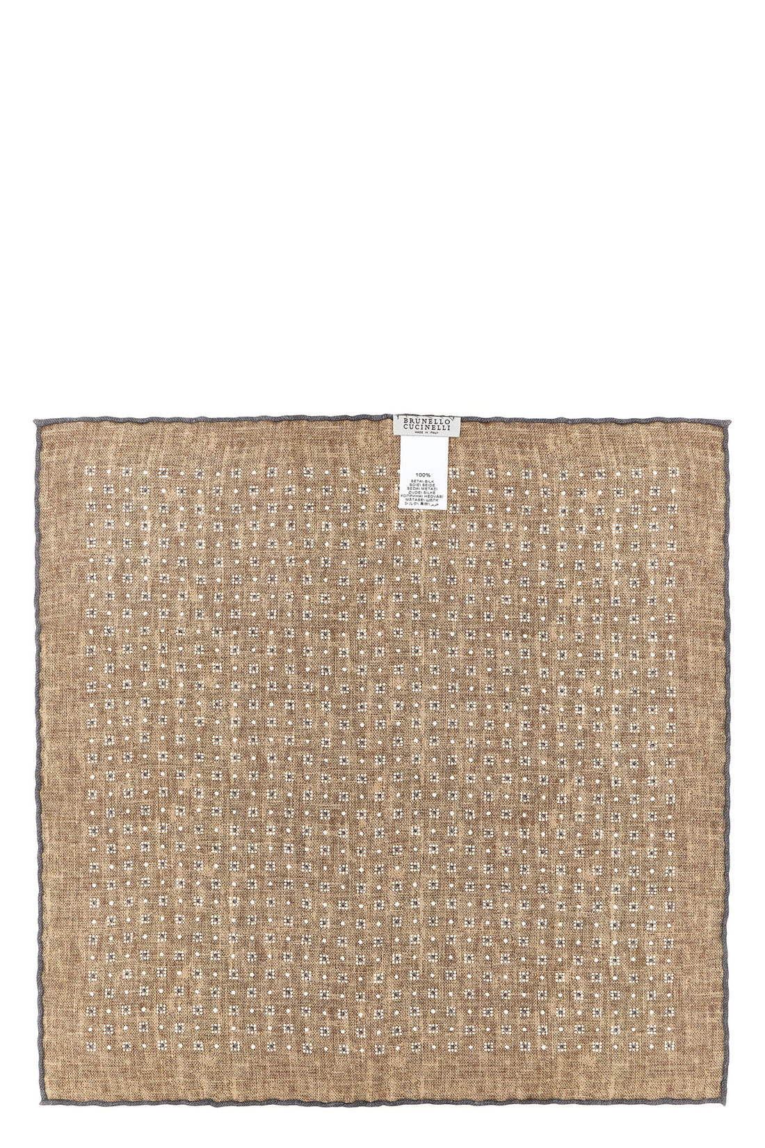 BRUNELLO CUCINELLI OS the brunello cucinelli pure silk clutch bag