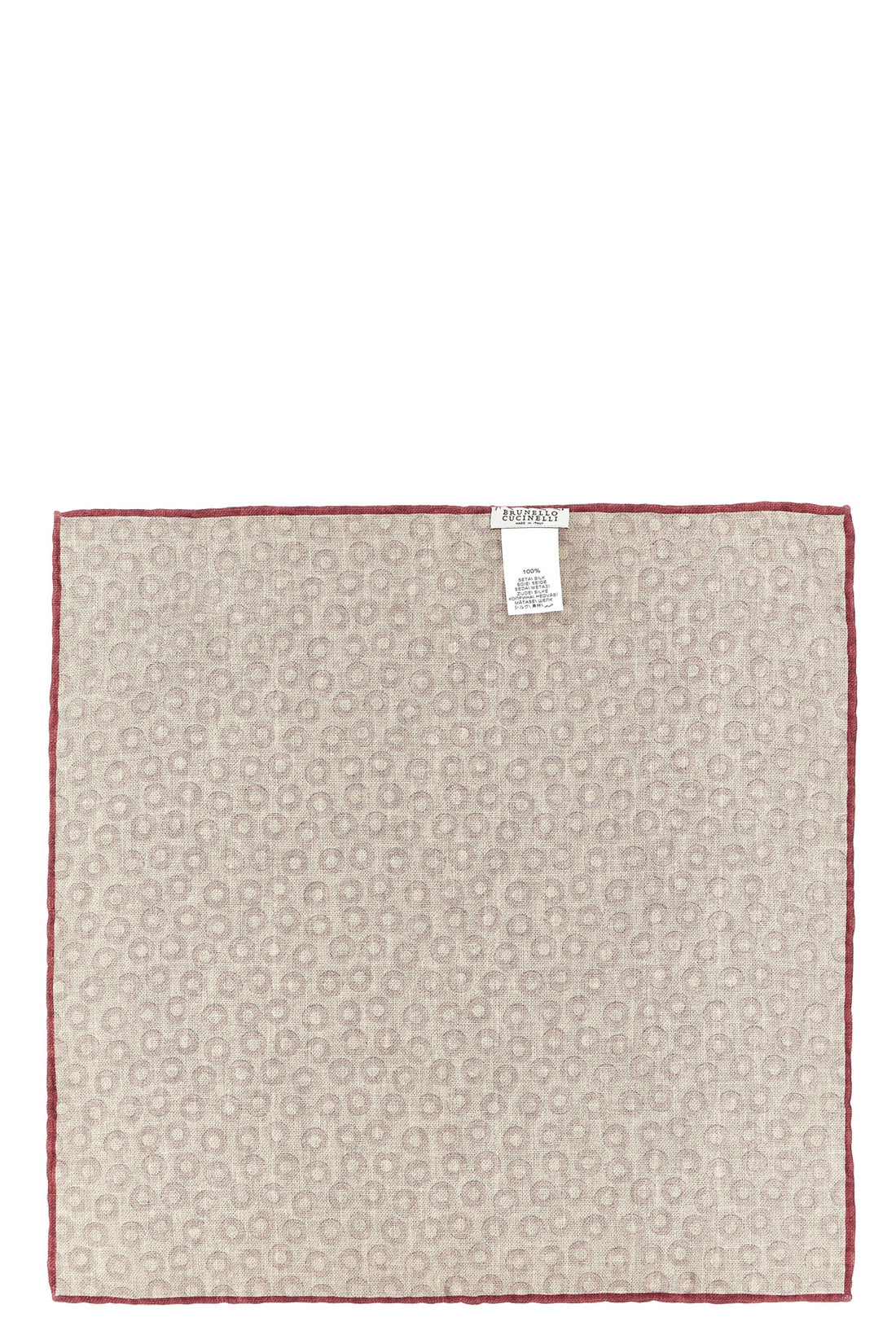 BRUNELLO CUCINELLI OS the brunello cucinelli pure silk pocket square