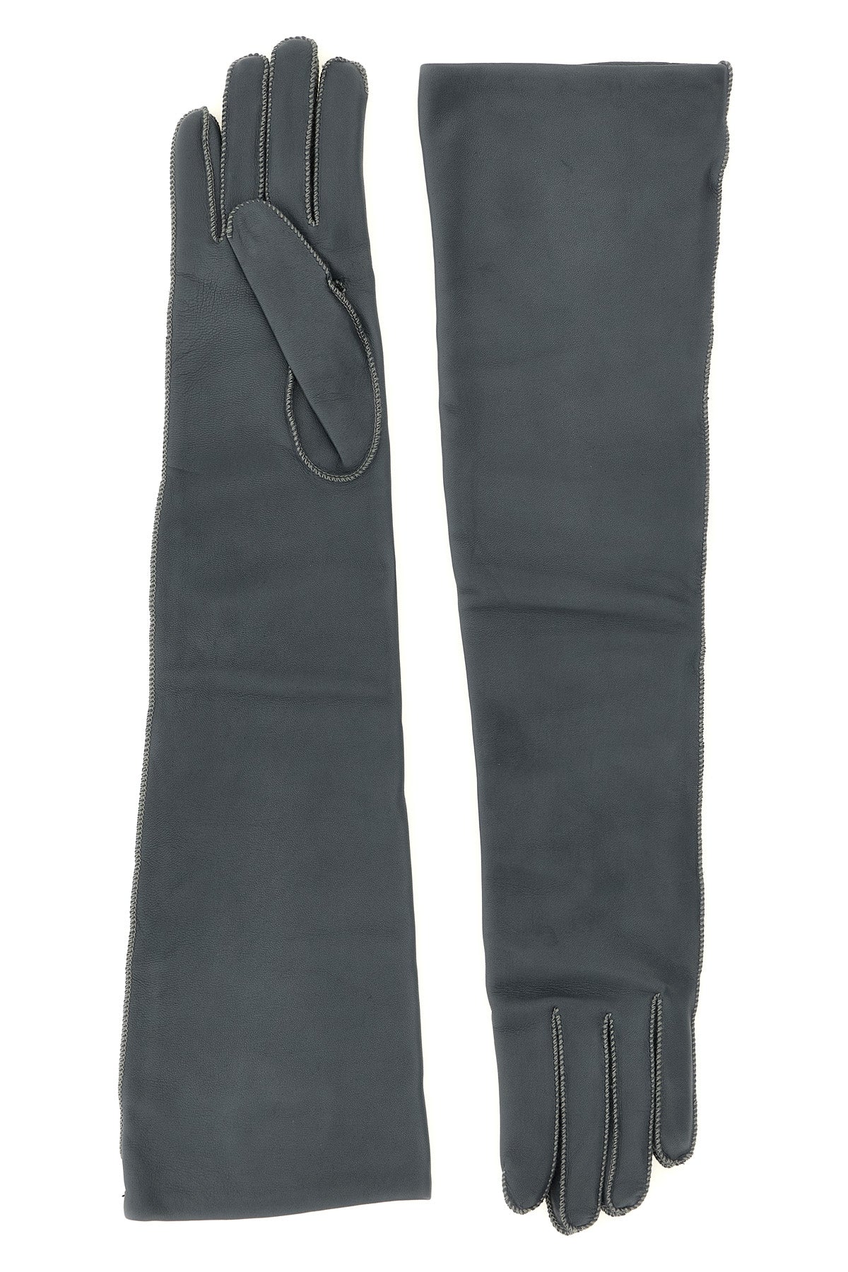 agnona long gloves in fine calf leather redefine the elegance of winter accessor