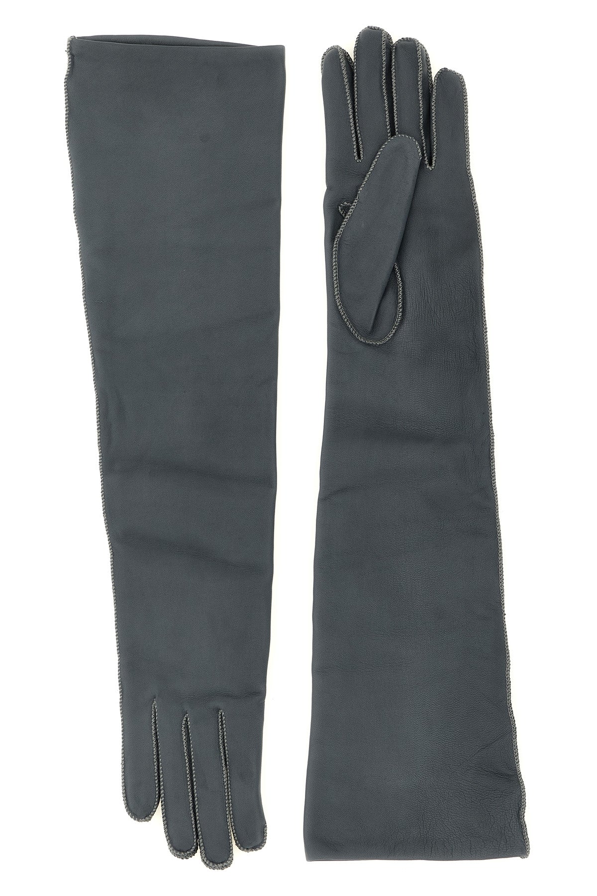 agnona long gloves in fine calf leather redefine the elegance of winter accessor