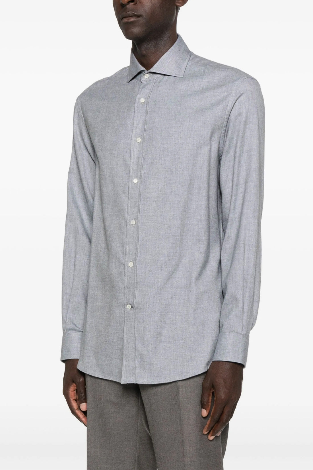 BRUNELLO CUCINELLI L warm cotton shirt