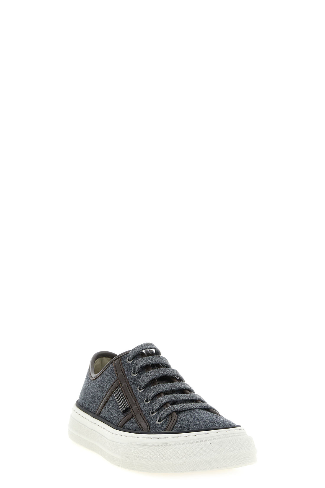 BRUNELLO CUCINELLI 37 brunello cucinelli low-top sneakers redefine the concept of casual footwear thro