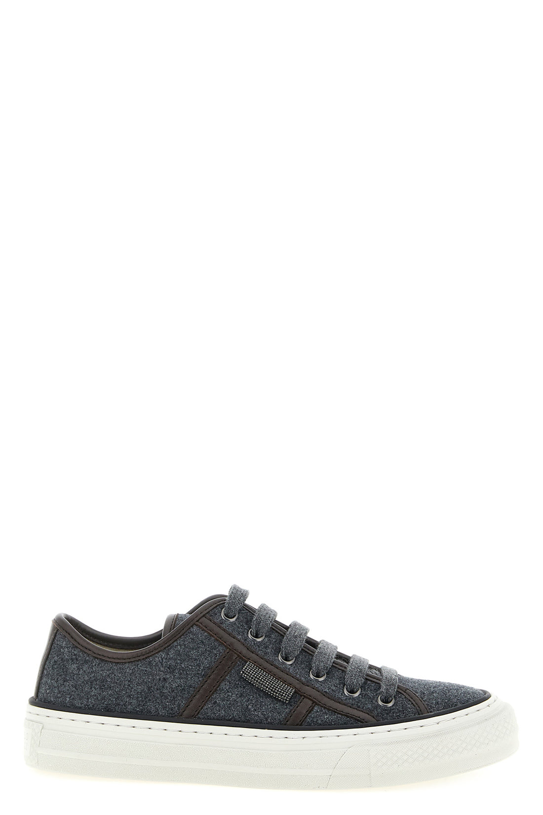 BRUNELLO CUCINELLI 37 brunello cucinelli low-top sneakers redefine the concept of casual footwear thro