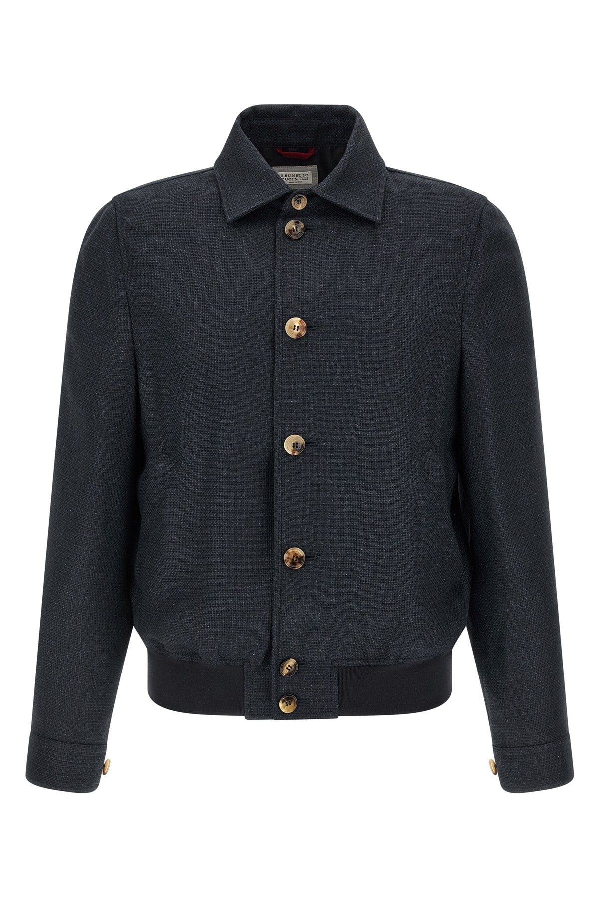 linen and silk blend jacket