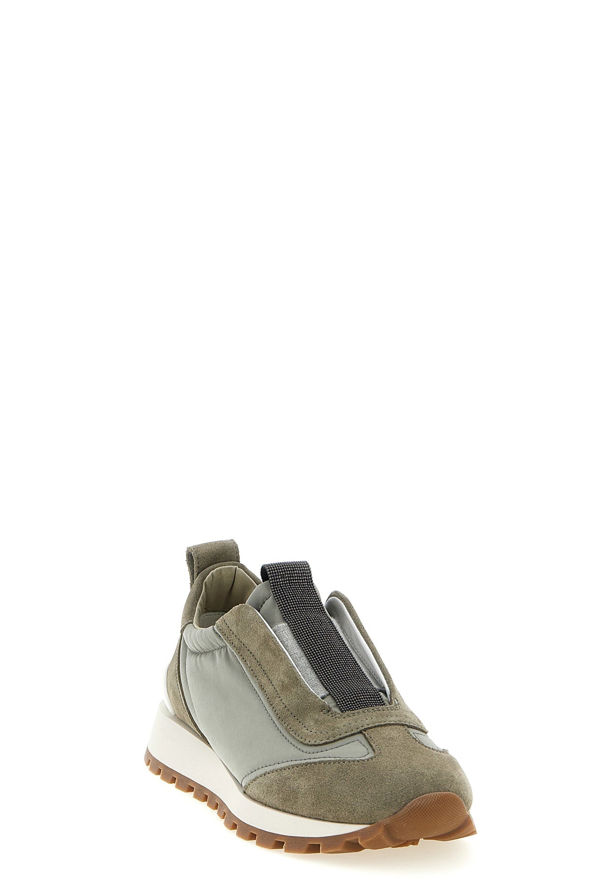 runners sneakers in techno fabric