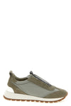 runners sneakers in techno fabric