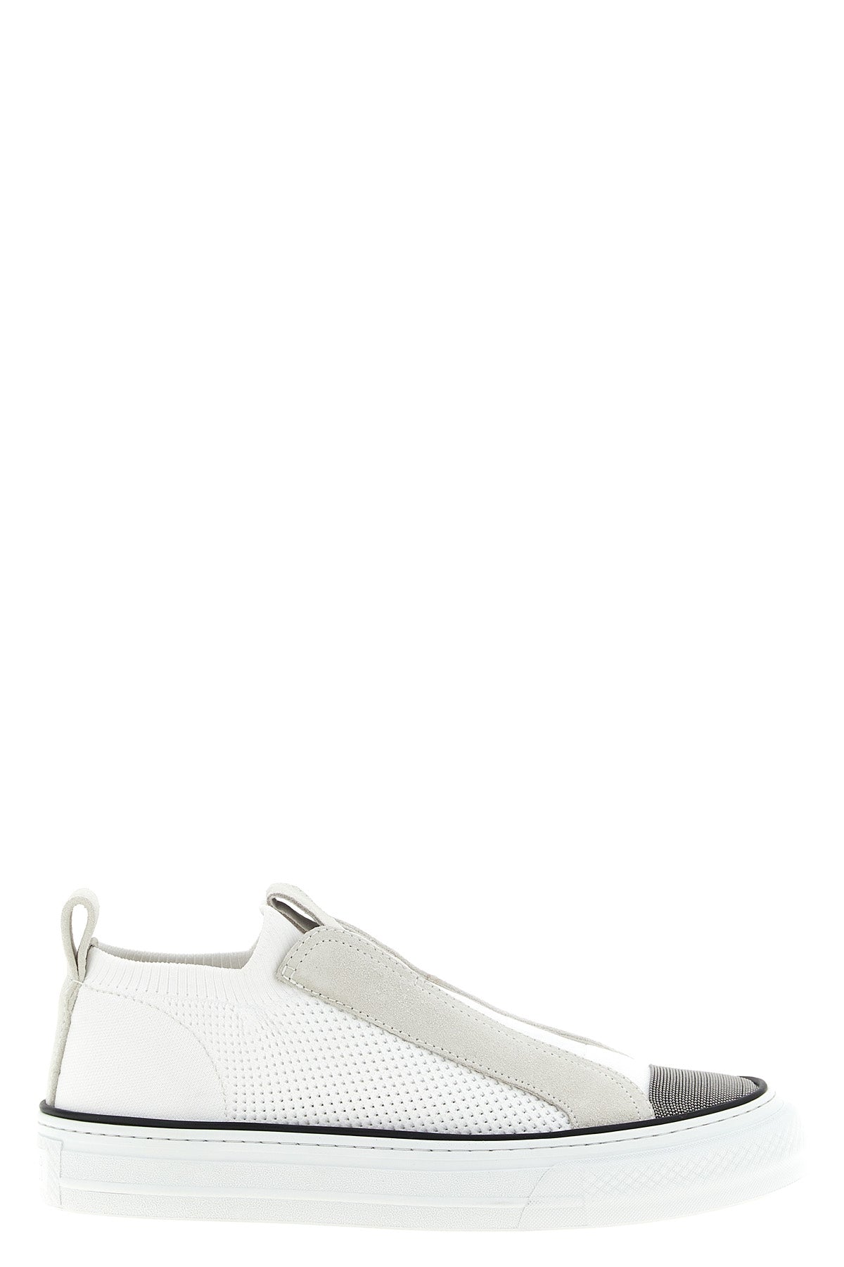 the brunello cucinelli slip-on sneaker redefines the concept of sports footwear