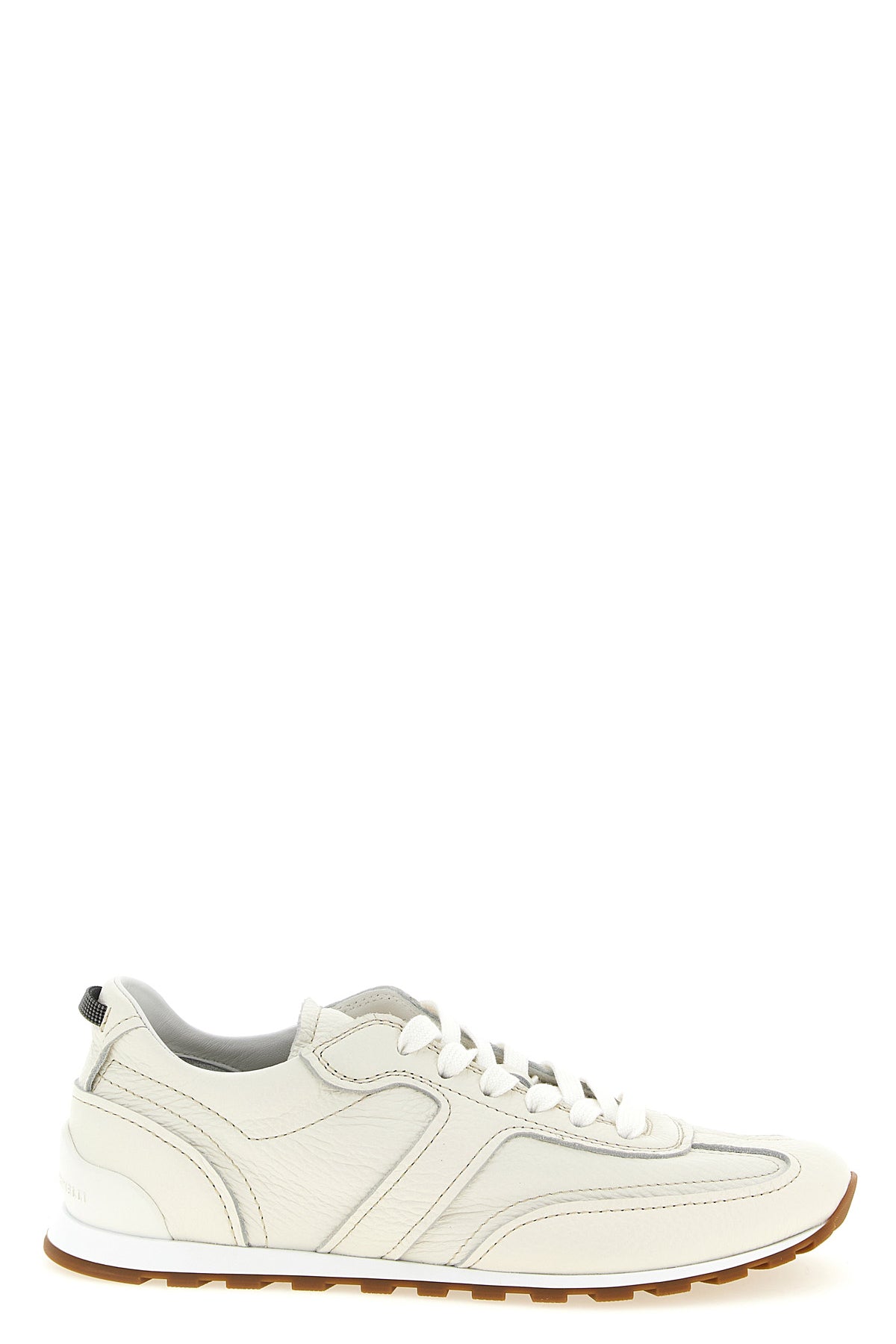 active sneakers in soft leather