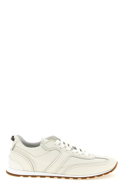 active sneakers in soft leather