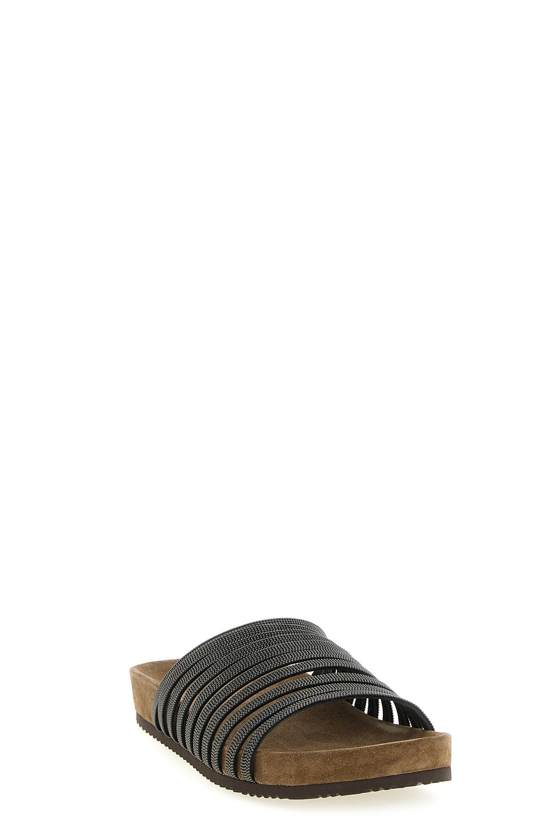 BRUNELLO CUCINELLI 36 suede slides
