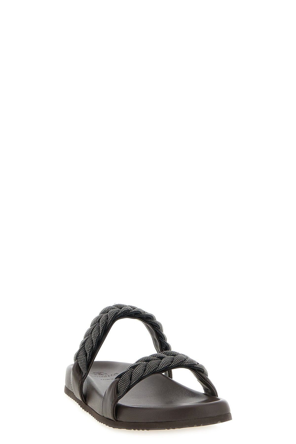 precious braided straps sandals