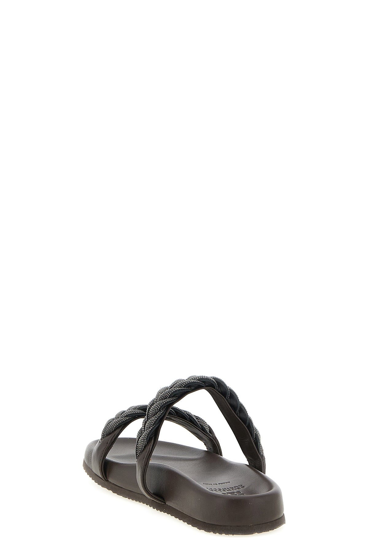 precious braided straps sandals